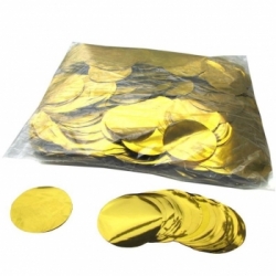 Konfetti Rund - Gold Metallic 1kg