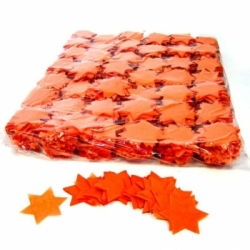 Konfetti Stern - Orange 1kg