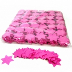 Konfetti Stern - Pink 1kg