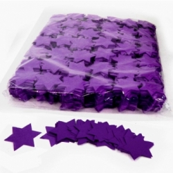 Konfetti Stern - Violett 1kg