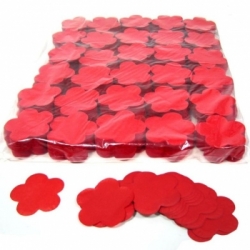 Konfetti Blumen - Rot 1kg