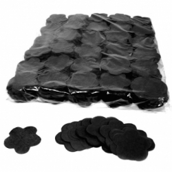 Konfetti Blumen - Schwarz 1kg