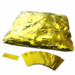 Konfetti Rechteck - Gold Metallic 1kg