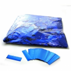 Konfetti Rechteck - Blau Metallic 1kg